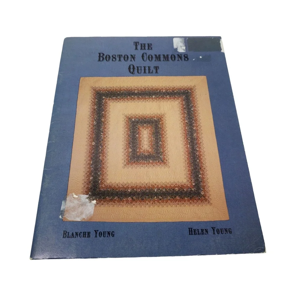 The Boston Commons Quilt Blanche Young Helen Young 1983 Quilting Pattern Book